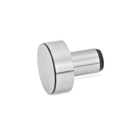 Otto Ganter Workholding Bolt Headed Dowel, DIN 6321